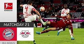 Lewandowski and Bayern March On | Bayern München - RB Leipzig 3-2 | All Goals | Bundesliga 2021/22