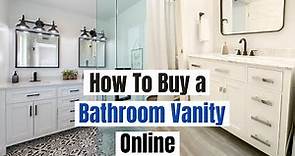 How to Buy a Bathroom Vanity Online | Modern Bathroom Vanity Ideas