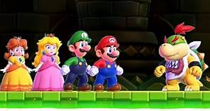 Super Mario Bros. Wonder 100% Walkthrough - World 1 (4 Players)