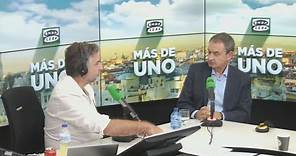 Entrevista completa a José Luis Rodríguez Zapatero en Más de uno: "No se debe pactar con Bildu"