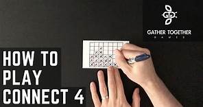 How To Play Connect 4