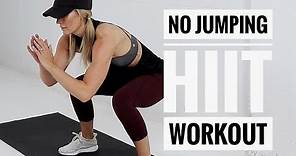 Low Impact FULL BODY HIIT Workout // No Equipment + No Jumping