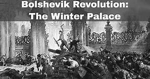 7th November 1917: Bolshevik Red Guards take control of the Winter Palace in St Petersburg