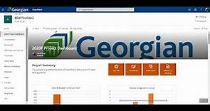 SharePoint for Project Management Part 4.2 - Reporting - Project Dashboard Page