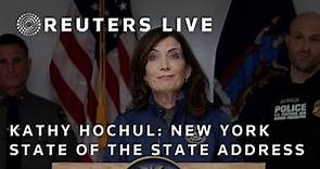 LIVE: New York Governor Kathy Hochul delivers 2024 State of the State Address