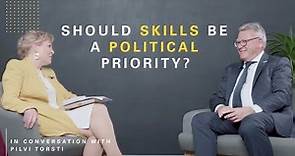 Nicolas Schmit: Should skills be a political priority? In conversation with Pilvi Torsti | E1