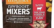 Instinct Freeze Raw Boost Mixers Freeze Dried Raw Dog Food Topper, Grain Free Freeze Dried Dog Food Topper | Multiple Sizes and Flavors 6 ounce (Pack of 1)