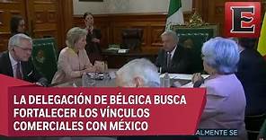 La princesa Astrid, de Bélgica, visita México; se reúne con López Obrador