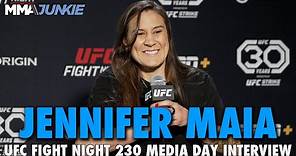 Jennifer Maia Hopes For Win And to 'Fight The Champion Soon' | UFC Fight Night 230