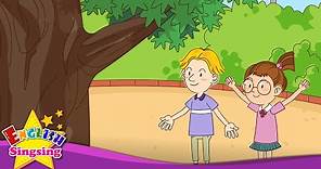 [Exclamatory sentence] What a big tree! It's wonderful - Easy Dialogue - English animation for Kids