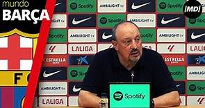 Rueda de prensa: BENÍTEZ, entrenador del Celta: "Este Barça lo que tiene muy buenos futbolistas"