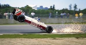 1988 F1 Canadian GP - Derek Warwick explain his Q2 accident