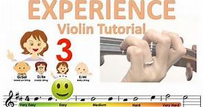 Ludovico Einaudi - Experience sheet music and easy violin tutorial