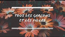 Françoise Hardy - Tous Les Garçons Et Les Filles (Lyrics)