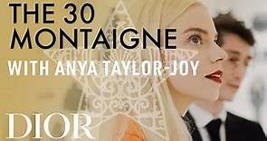 Anya Taylor-Joy Visits La Galerie Dior at 30 Montaigne