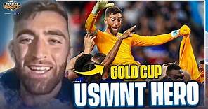 USMNT Gold Cup hero Matt Turner reveals why he's so good at saving penalties! 💪