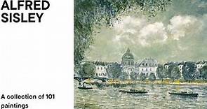 Alfred Sisley: A collection of 101 paintings (HD)
