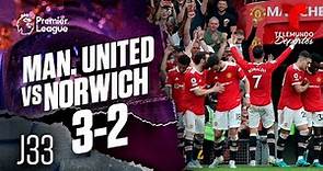 Highlights & Goals | Man. United vs. Norwich City 3-2 | Premier League | Telemundo Deportes