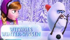 DIE EISKÖNIGIN - Witziges Winter-Wissen mit Olaf: Über Schneemänner | Disney HD