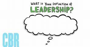 Leadership Capital: What's your definition of leadership?