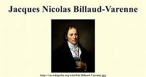 Jacques Nicolas Billaud-Varenne