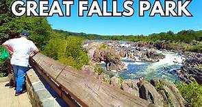 Great Falls Park, Virginia ☀️ | MOST Scenic View of the Potomac River & Waterfalls 🏞️ Walking Tour