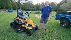 HOMEDEPOT CLEARANCE $500 ELECTRIC RIDING MOWER