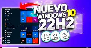 Nuevo Windows 10 22H2 / LA GRAN ACTUALIZACION para Windows 10 /Todo lo que se sabe