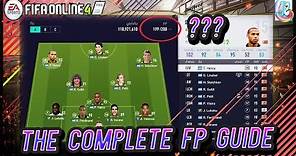 THE COMPLETE FP TUTORIAL IN FIFA ONLINE 4 - HOW TO BALANCE YOUR TEAM FOR RANKING