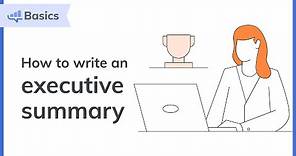 How to Write an Executive Summary | Bplans.com
