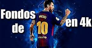 Fondos de pantalla de Messi para pc(4k)