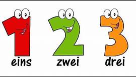 ♫ GERMAN Numbers Song 1-20 ♫ Zählen von 1 bis 20 ♫ Zahlenlied ♫ Zahlen Lernen