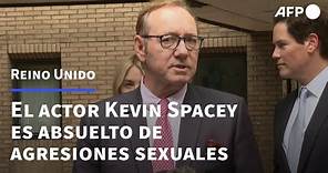 El actor Kevin Spacey, absuelto de agresiones sexuales por un jurado en Londres | AFP