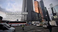 Russia downs Ukrainian drones over Moscow