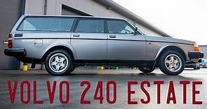 Volvo 240 GL Estate Goes for a Drive