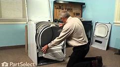 Dryer Repair -- Replacing the Single Drum Glide Felt Pad (Whirlpool Part # 500121)
