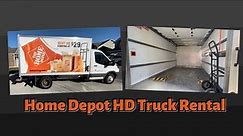 How much will a Home Depot HD truck hold, how is the gas mileage, and how does it drive.