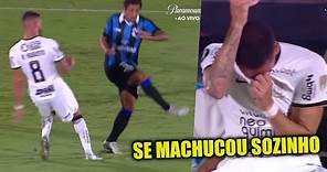 Renato Augusto se machuca e sai chorando de campo | Liverpool x Corinthians