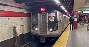 MTA NYC M train at Times Square