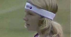 Martina Navratilova vs Andrea Jaeger - 1983 Wimbledon Final Highlights