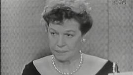 What's My Line? - Cornelia Otis Skinner; Dore Schary [panel] (Mar 29, 1959)