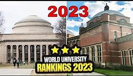 QS Rankings of Best 50 Universities in the World 2023