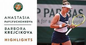 Anastasia Pavlyuchenkova vs Barbora Krejcikova - Final Highlights I Roland-Garros 2021