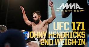 UFC 171 Weigh-ins: Johny Hendricks Makes Weight