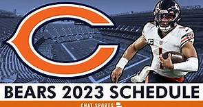 Chicago Bears 2023 Schedule, Opponents And Instant Analysis