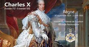 Charles X : les rois de France en 1 minute