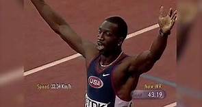 Michael Johnson Sevilla 1999: Men's 400m world record