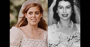 El vestido y la tiara que lució Beatriz de York en su boda, eran de la Reina Isabel II | ¡HOLA! TV
