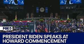 President Biden Delivers Howard University Commencement