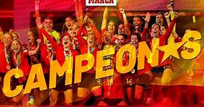 EN DIRECTO I Celebración de España tras ganar el Mundial femenino 2023, en vivo